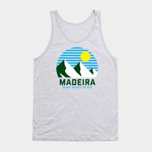 Madeira is my happy place Tank Top